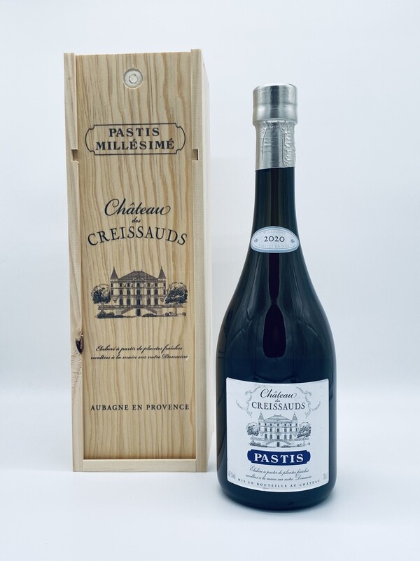 Pastis millésimé Chateau des Creissauds 2022