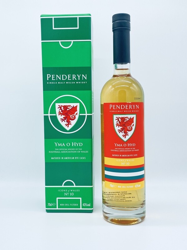 Penderyn Icons of Wales YMA O HYD