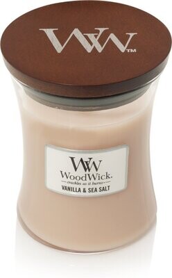 Woodwick medium vanilla 