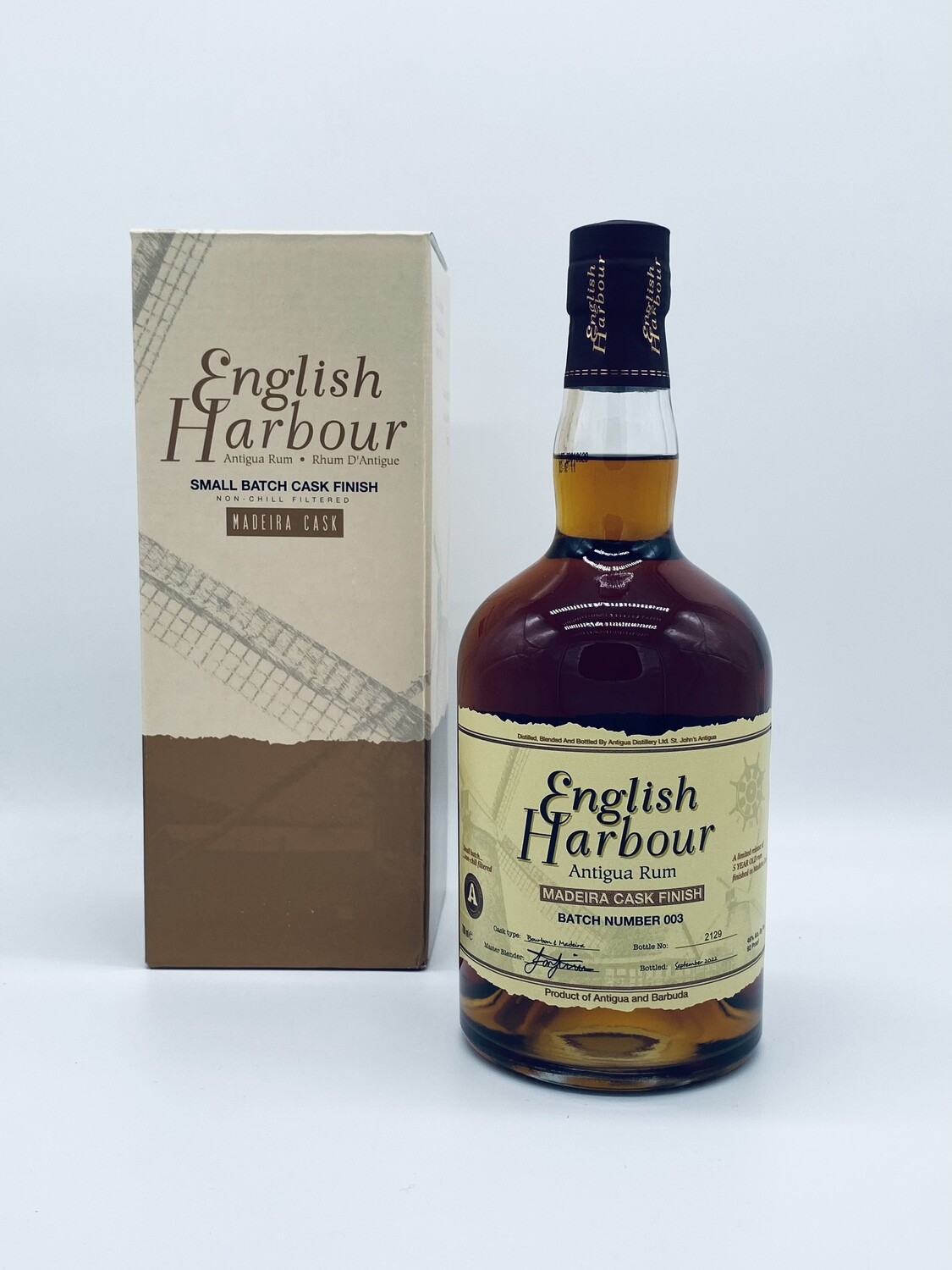 English Harbour Madeira Cask Finish Batch nr3 5y 46%