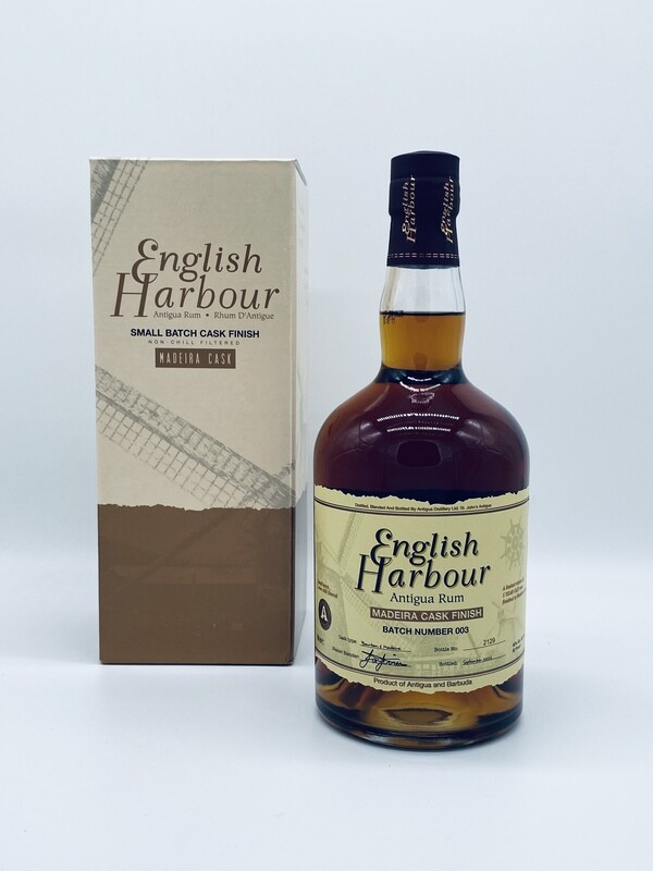 English Harbour Madeira Cask Finish Batch nr3 5y 46%