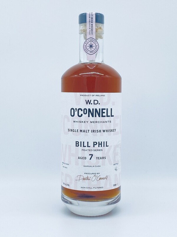 W.D. O' Connel Bill Phill Peated Single Cask Marsala 7y 53%