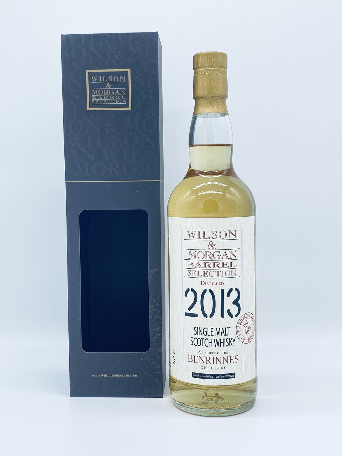 Wilson and Morgan Benrinnes 2013 whisky van de maand 56.70euro i.p.v 63euro