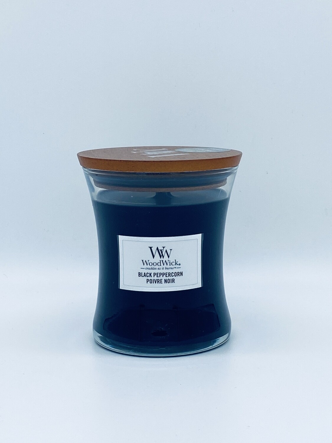 Woodwick medium Black Peppercorn