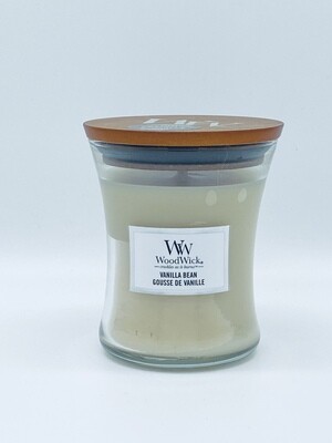 Woodwick medium Vanilla bean