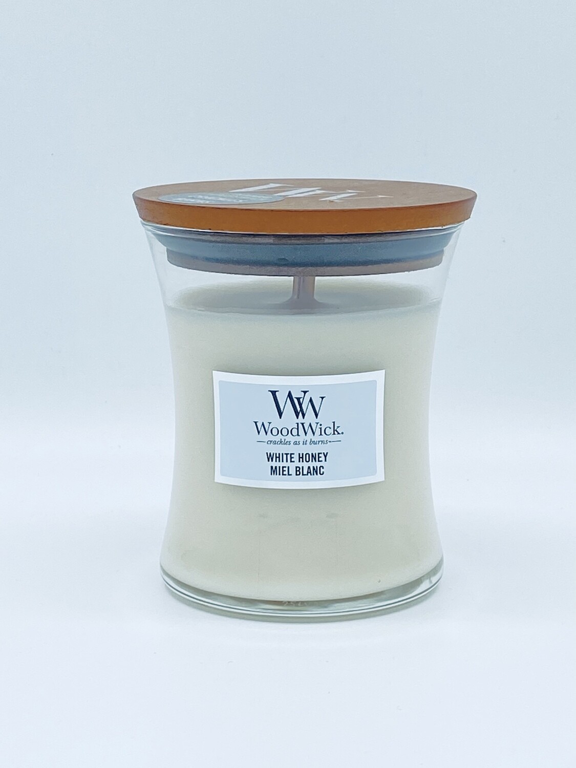 Woodwick medium white honey