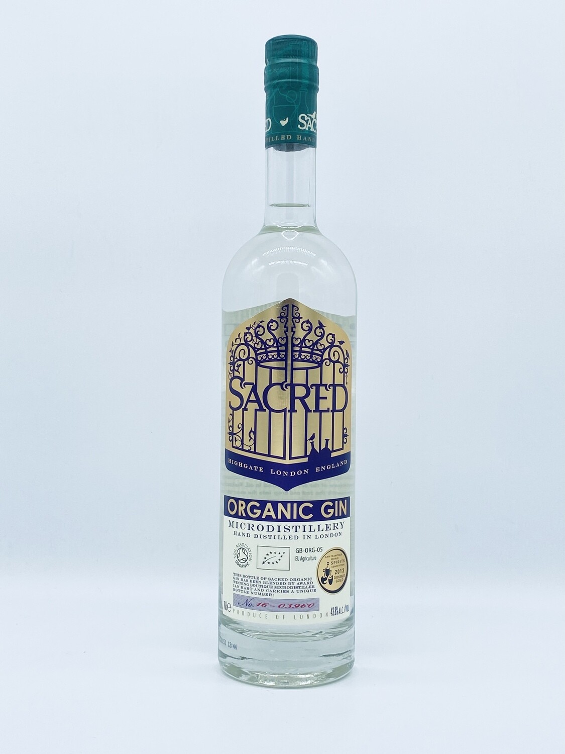 Sacred Organic Gin 43%