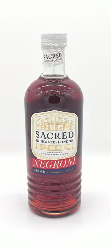 Sacred bottled negroni