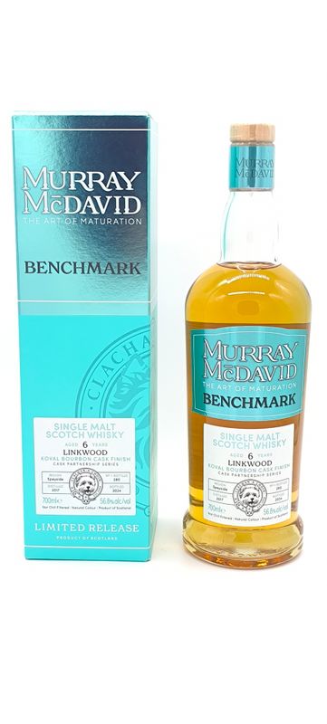 Murray Mc David Benchmark Linkwood 6y Koval Cask Finish 56,8%