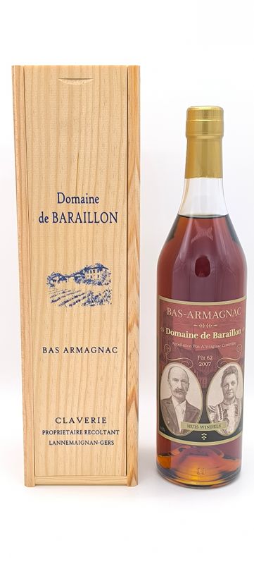 Domaine de Baraillon millésime 2007 '150th Anniversary Huis Windels'