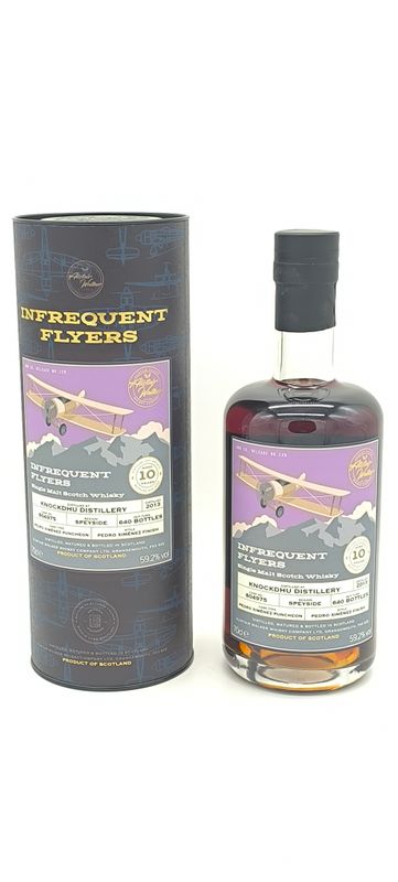 Infrequent Flyers Knockdhu distillery 10 years 2013
