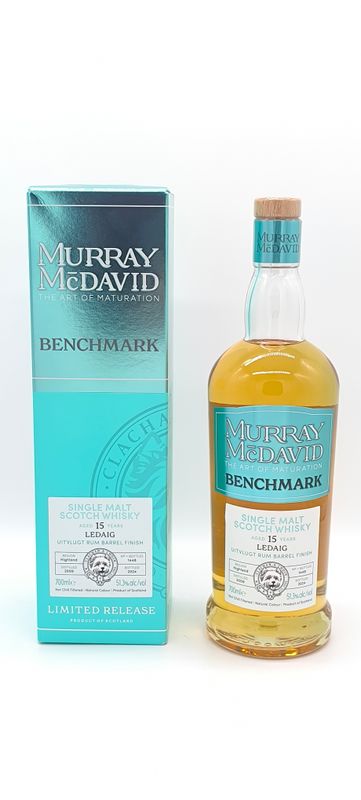 Murray Mc David Benchmark Ledaig 15y Uitvlugt Rum Barrel Finish 51,3% 