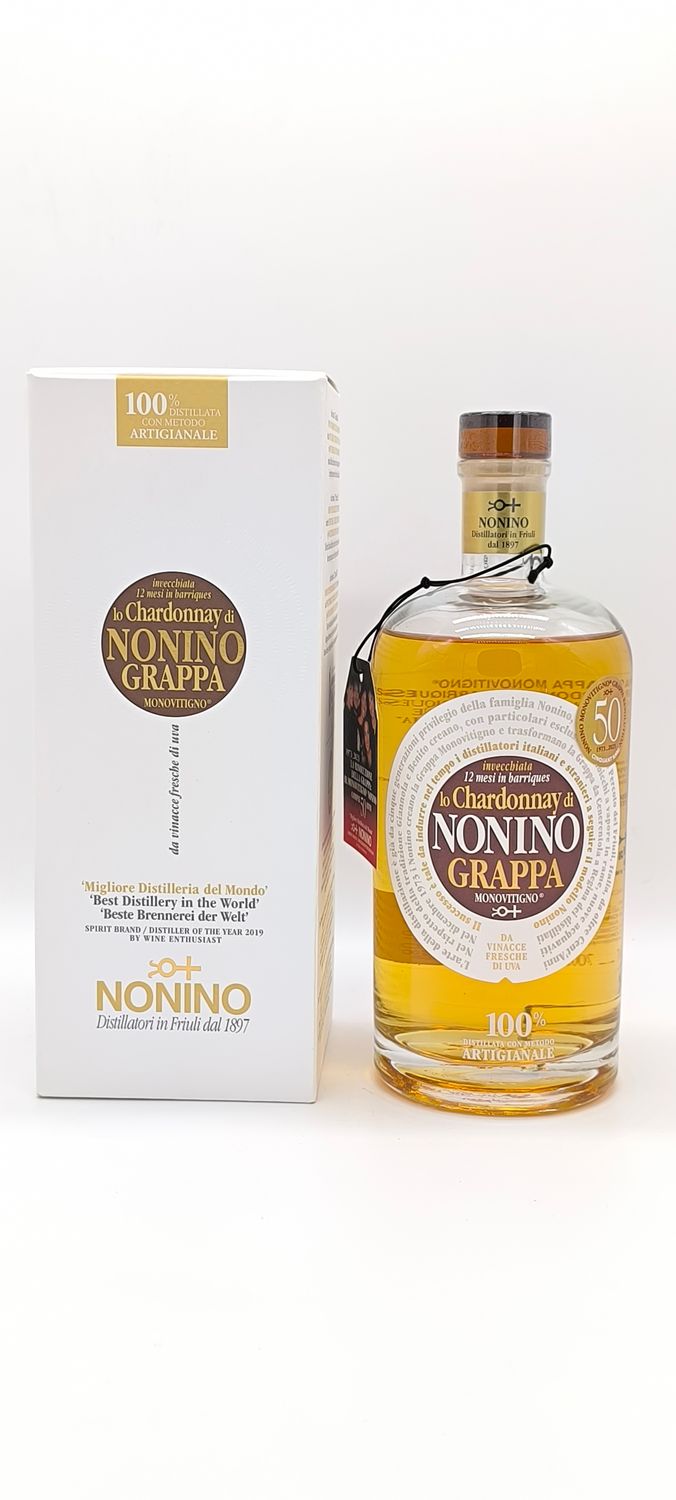 Nonino Chardonnay Barrique Grappa 41%