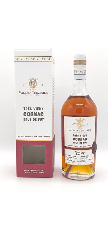 Vallein Tercinier 1972 Petite Champagne 51,3%