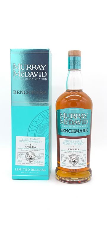 Murray Mc David Benchmark Caol Ila 6y Murca Tawny Port cask finish 54,7%