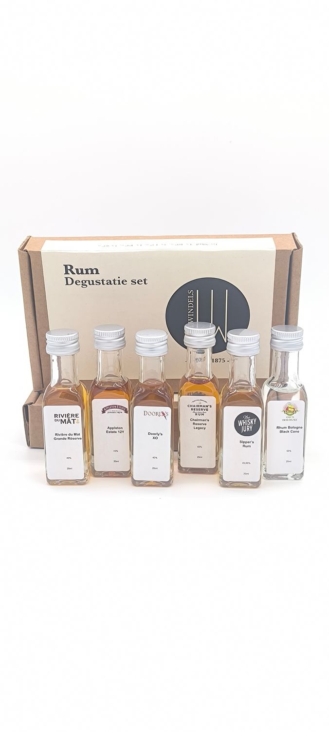 Rum Degustatie Set 6x2cl