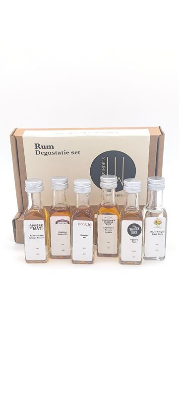 Rum Degustatie Set 6x2cl