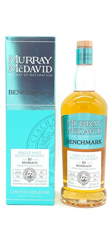 Murray Mc David Benchmark Benriach 10y 1st Fill Koval Rye Finish 52,7%