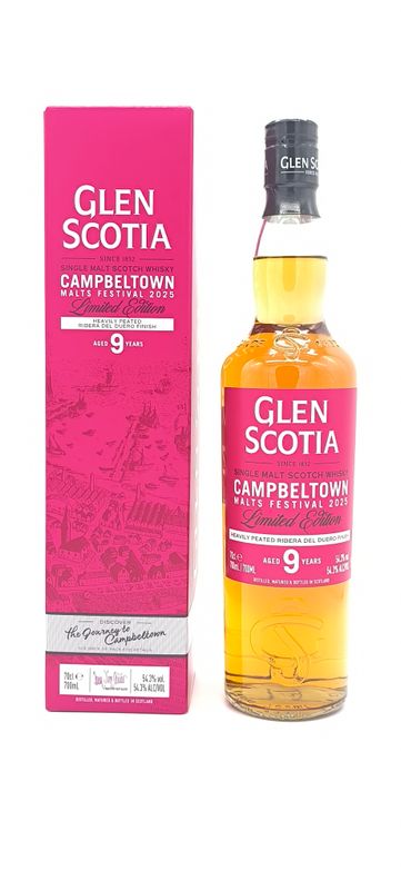 Glen Scotia Festival Release 2025 9y 54,3% Glen Scotia Festival Release 2025 9y 54,3%