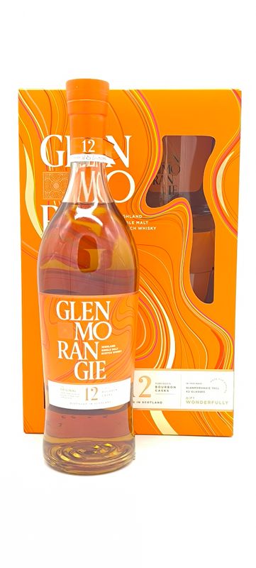 Glenmorangie Original 12y 40% + 2 glazen Whisky van de Maand nu 43 euro ipv 48