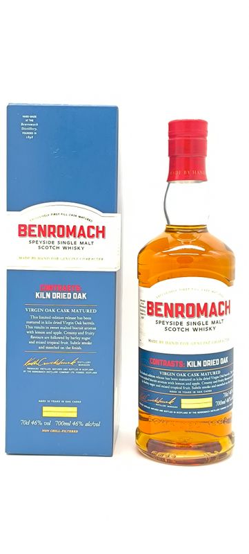 Benromach Kiln Dried Oak 46%