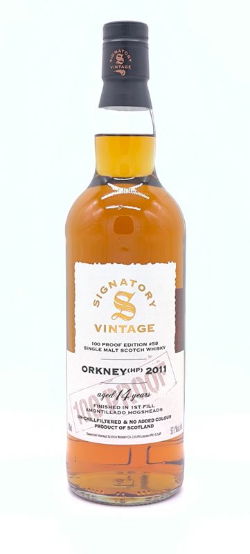 Signatory Vintage Orkney 2011 14y Edition #58 57,1%