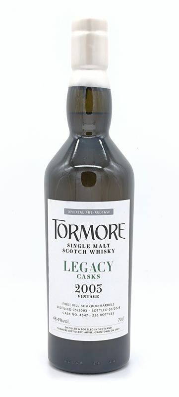 Tormore Legacy 2003 21y 48,4%