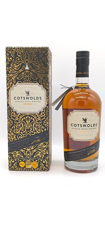 Cotswolds Signature single malt whisky van de maand NU €52,20 ipv €58