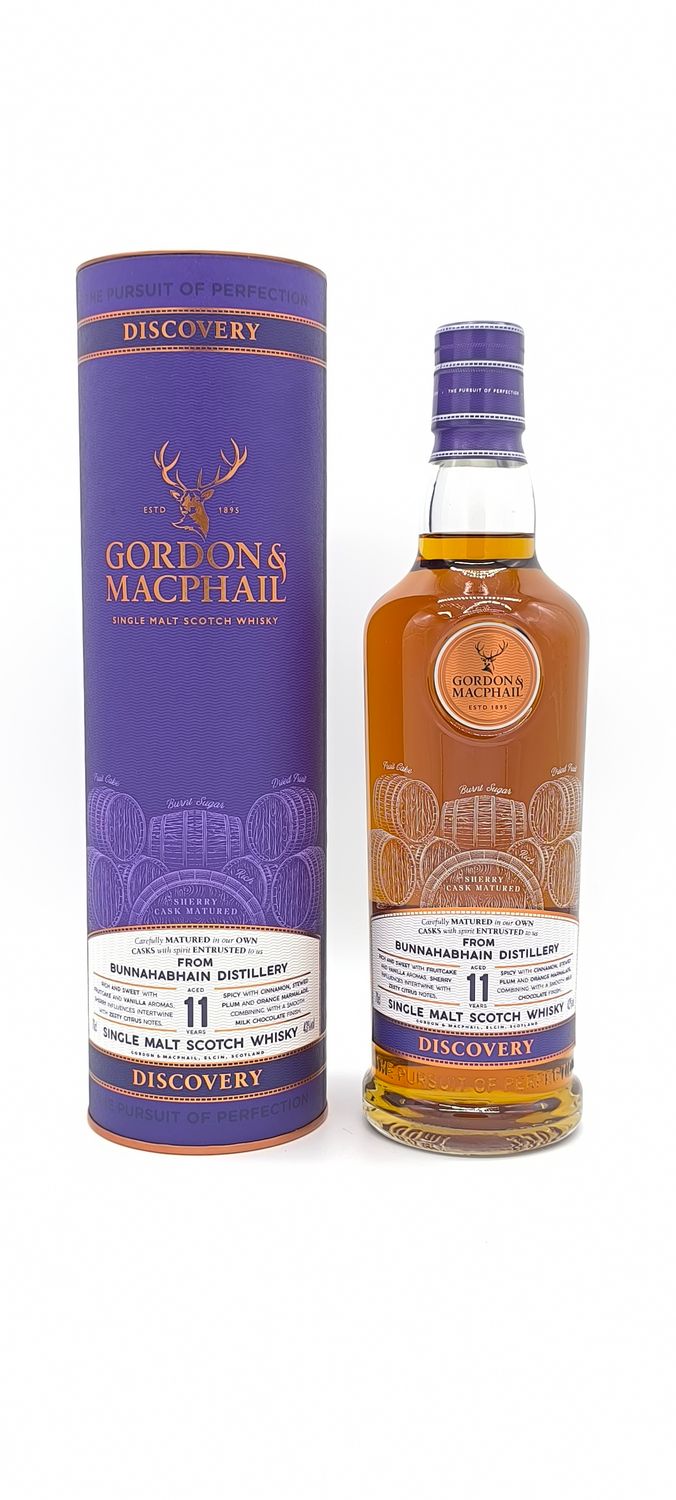 Gordon and Macphail Discovery Bunnahabhain 11y 43% 