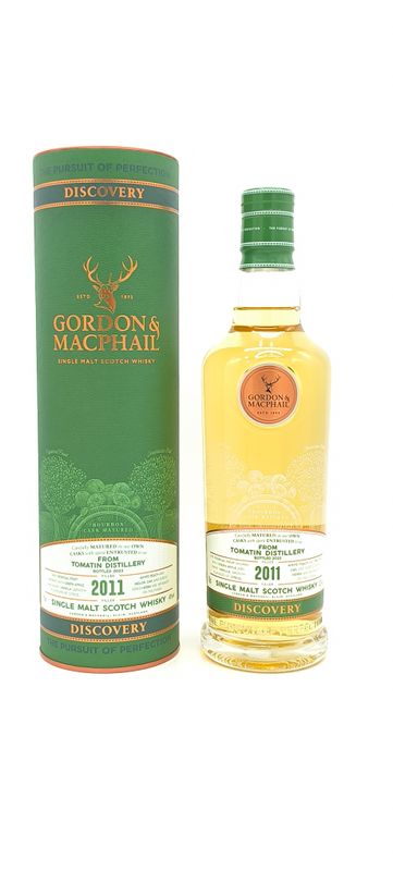 Gordon and Macphail Discovery Tomatin 12y 2011 43% Gordon and Macphail Discovery Tomatin 12y 2011 43%