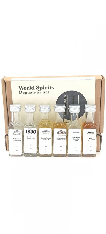 World spirits degustatieset 6x2cl