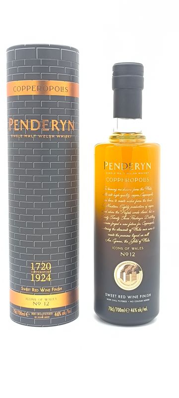Penderyn Icons of Wales nr12 Copperopolis 46%