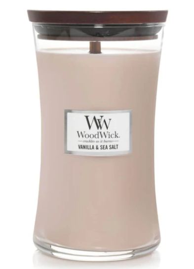 Woodwick Large Vanilla and sea salt NU 31 IPV 38.90