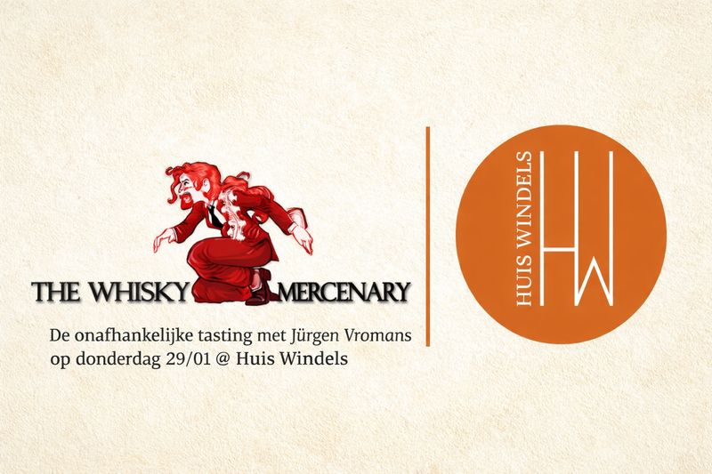 Onafhankelijke Whiskytasting met Jürgen Vromans - Donderdag 29 januari 2026