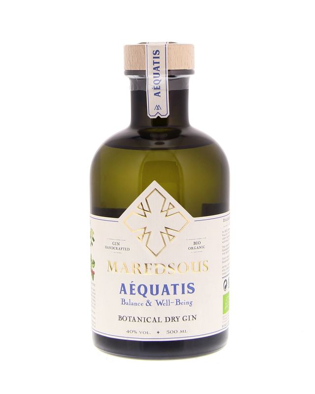 Maredsous Aequatis Dry Gin 40%
