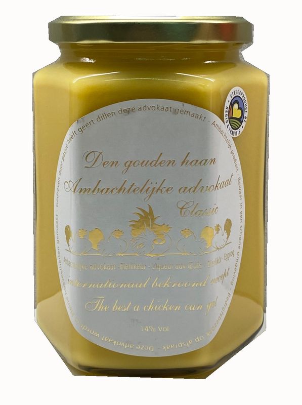 Den Gouden Haan Ambachtelijke Advokaat - Classic - 800gr Den Gouden Haan Ambachtelijke Advokaat - Classic - 800gr