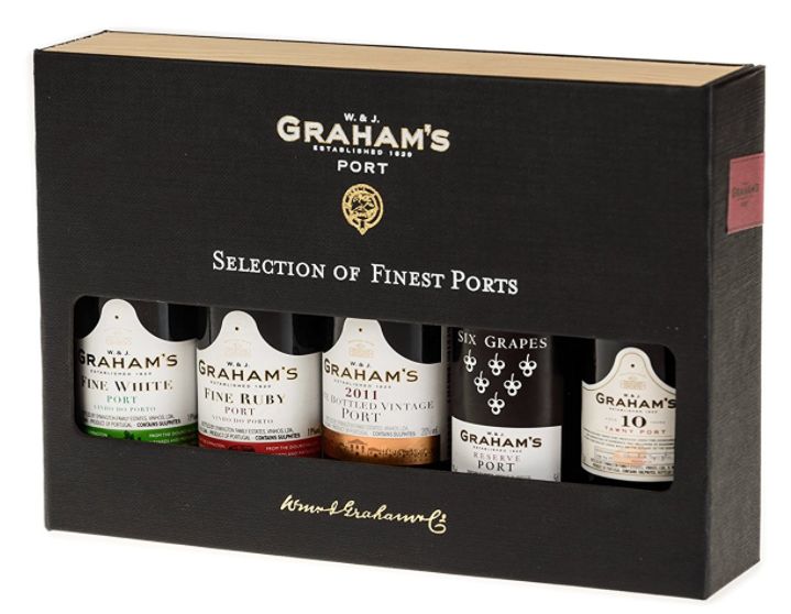Graham's Giftbox 5x5cl 19% & 20%