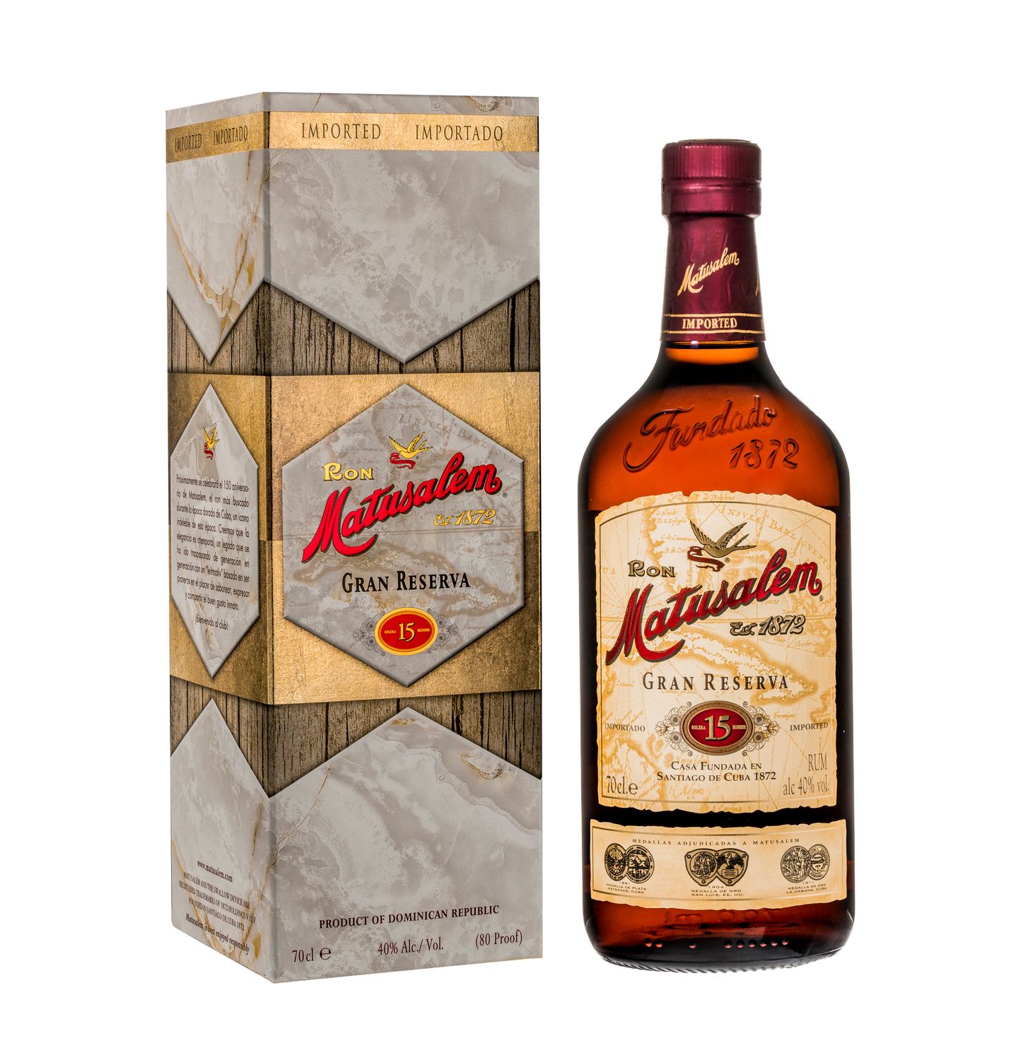Matusalem Grand Reserva 15y 40%