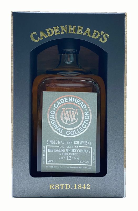 Cadenhead's Original Collection The English Whisky Company 12y 46% Cadenhead's Original Collection The English Whisky Company 12y 46%
