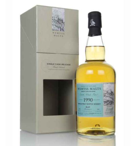 Wemyss Bowmore 1990 28y 48% 'Earth, Wind, Fire' Wemyss Bowmore 1990 28y 48% 'Earth, Wind, Fire'