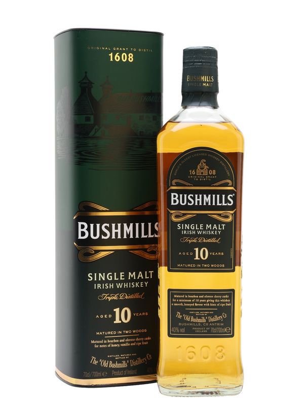 Bushmills 10y 40%