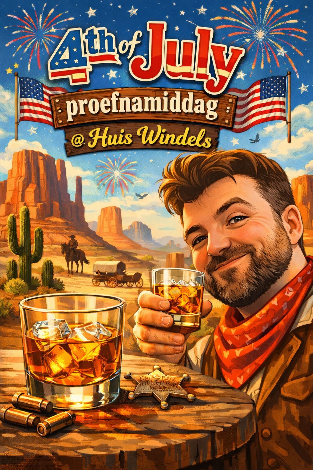 Proefnamiddag Bourbon "4th of July" - Zaterdag 4 juli 2026