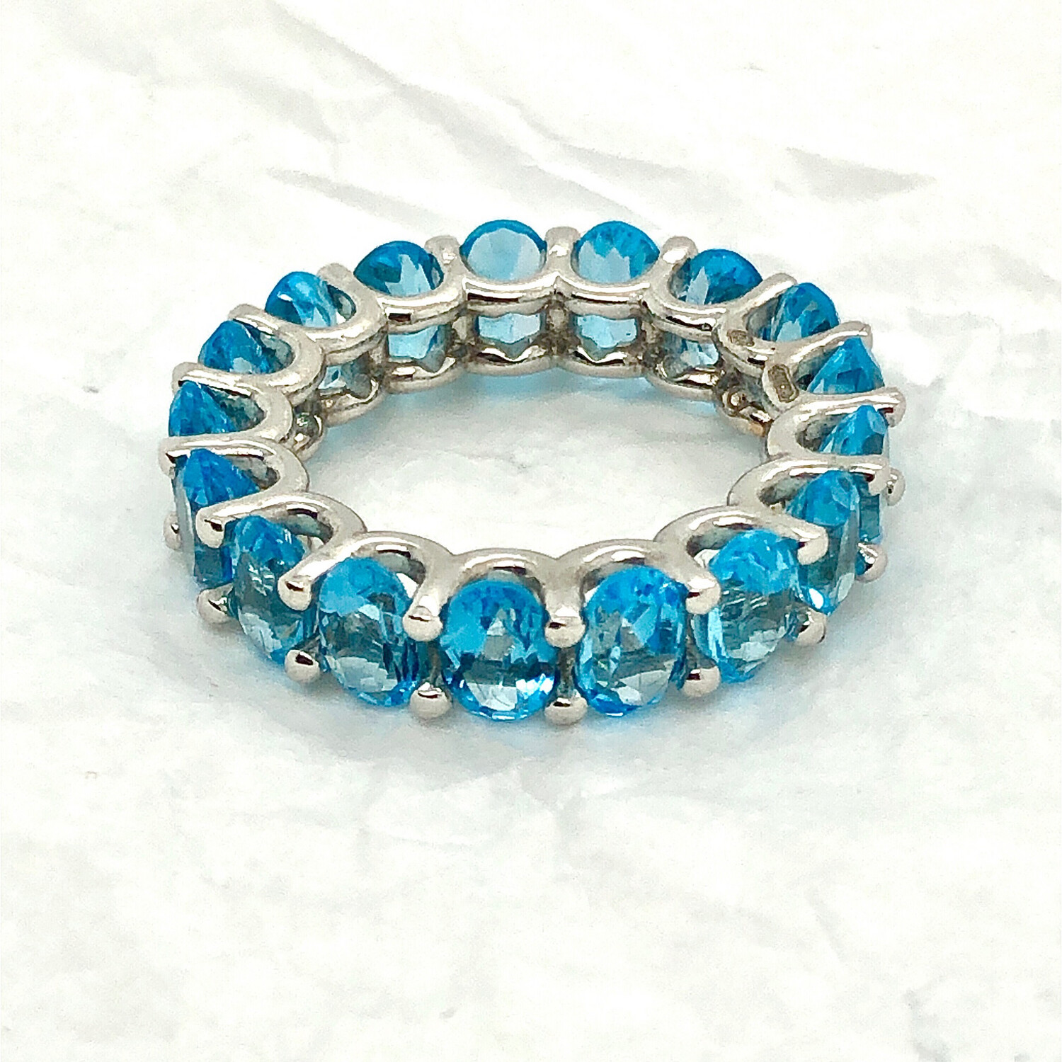 Candyring met Topaas