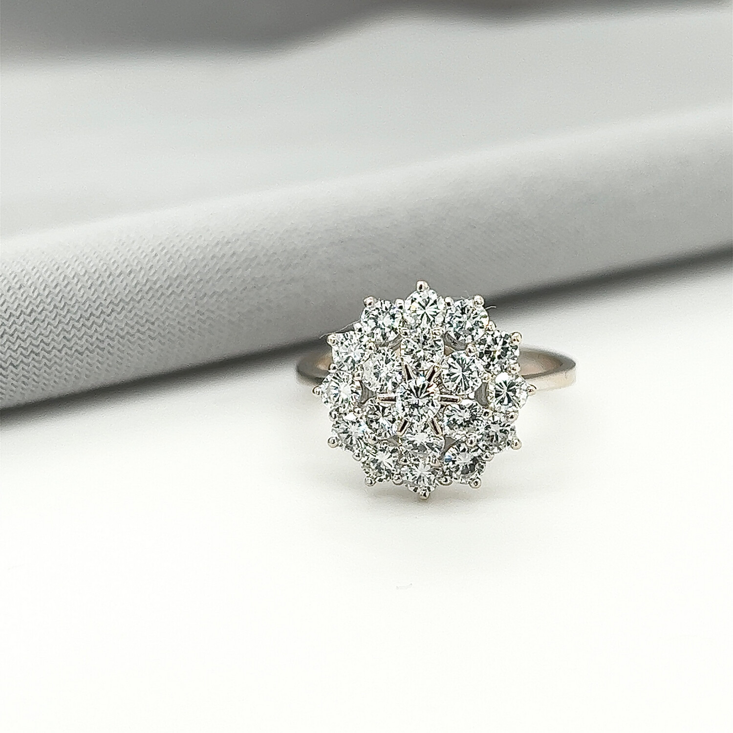 Vintage Cluster Ring 1.00CT