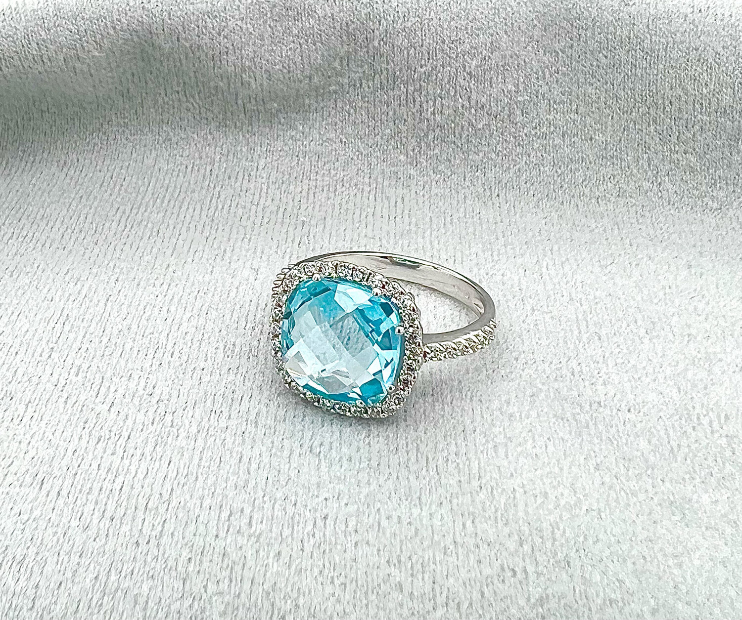 Ring Blauwe Topaas