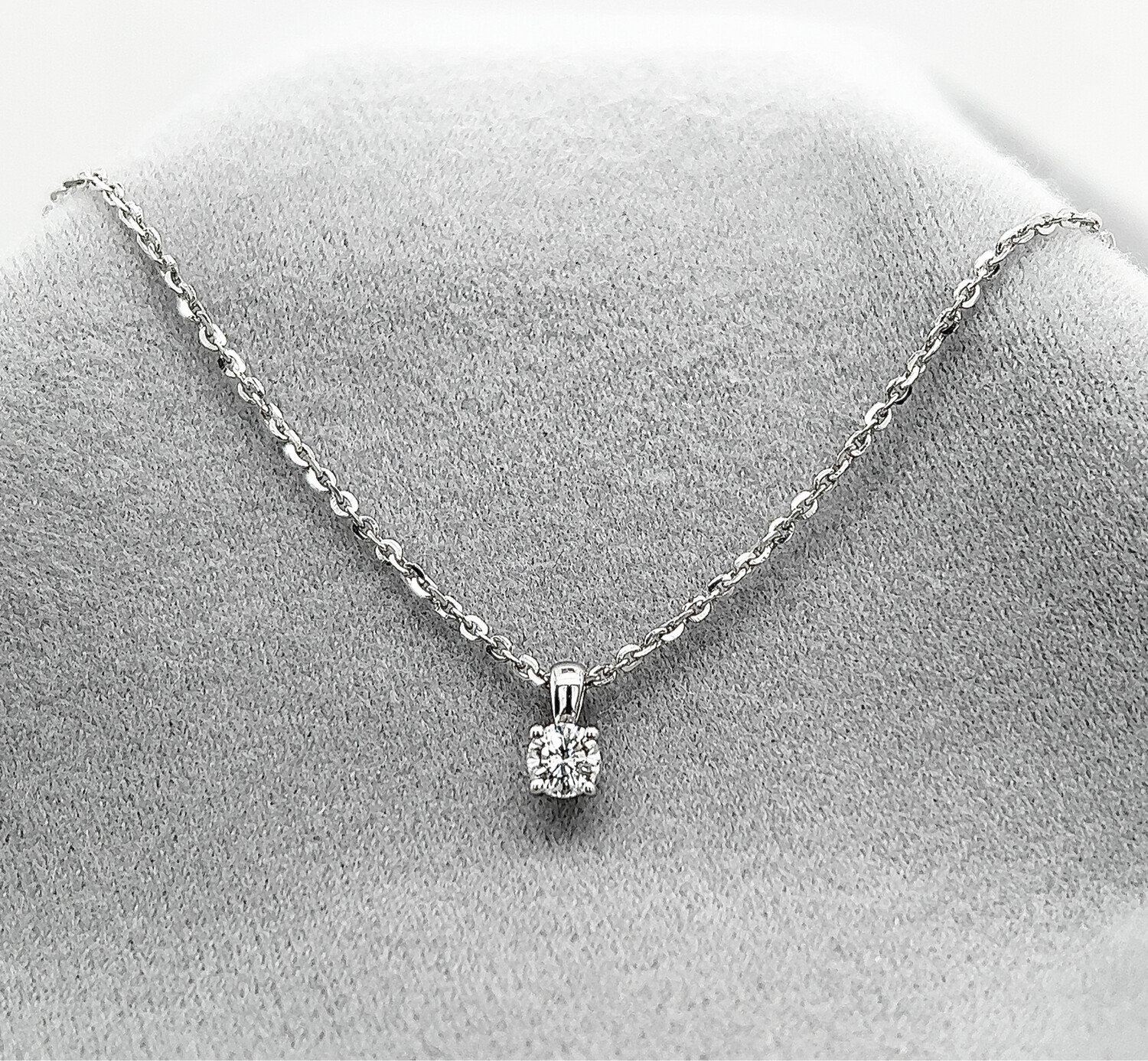 Ketting Met Diamant 0.25CT