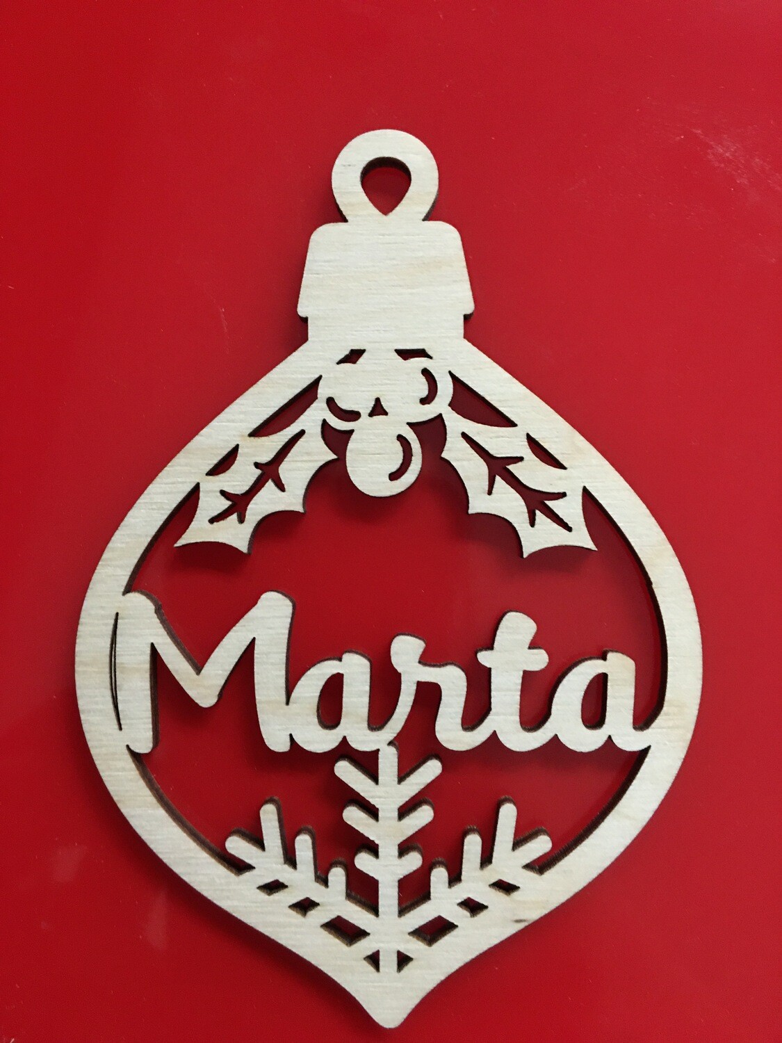 Gepersonaliseerde kerstballen met naam 🎄🎄❄️☃️ 🎄 🎄