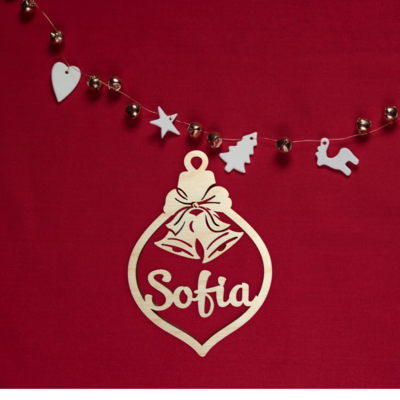 Gepersonaliseerde kerstballen met naam 🎄🎄❄️☃️ 🎄 🎄