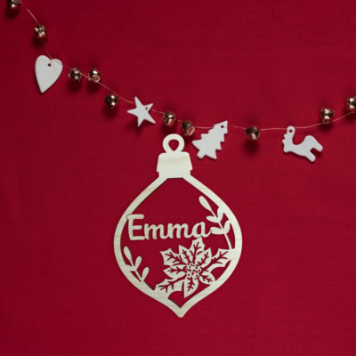 Gepersonaliseerde kerstballen met naam 🎄🎄❄️☃️ 🎄 🎄
