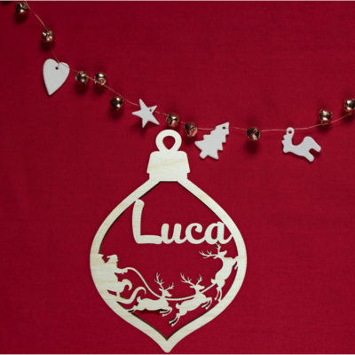 Gepersonaliseerde kerstballen met naam 🎄🎄❄️☃️ 🎄 🎄